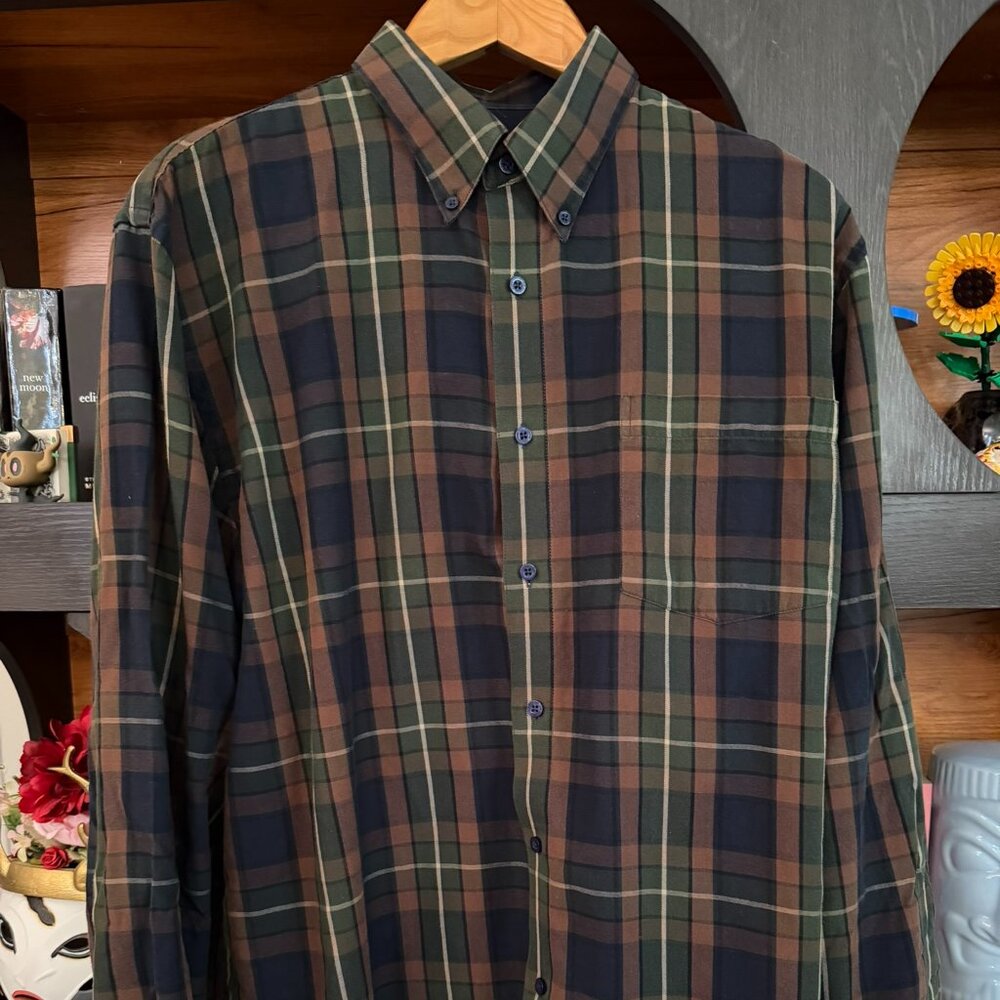 F/X Fusion Plaid Button Down